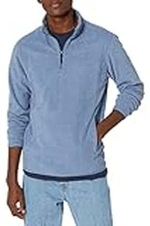 Amazon Chaqueta de Forro Polar con Cremallera de un Cuarto Hombre, , XL