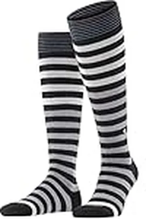 Burlington Blackpool M KH algodón largo estampado 1 par, Calcetines largos Hombre, Negro (Black 3000), 40/46 EU