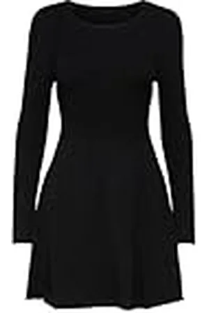 ONLY ONLALMA L/S O-Neck Dress KNT Noos Vestido, , L para Mujer