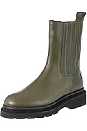 Shabbies Amsterdam Amsterdam Shs1301 Chelsea Ankle Boot Lace Up Grain Leather, Bota de Tobillo Mujer, , 37 EU