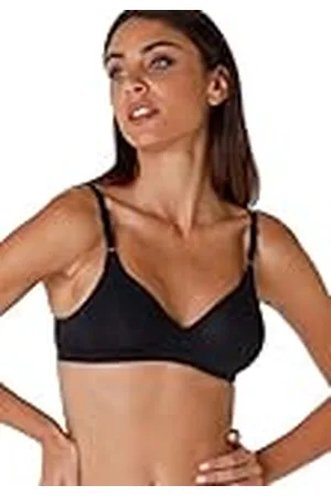 Lovable Imbottitura E Senza Ferretto, Cotone Elasticizzato, Spalline Regolazione Frontale, Comfort Totale, Cotton Line Sujetador, Opaco, , 36 / 4B Mujeres