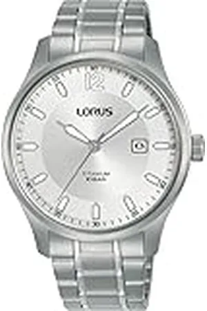 Lorus Reloj Analógico de Cuarzo para Hombre con Pulsera de Titanio