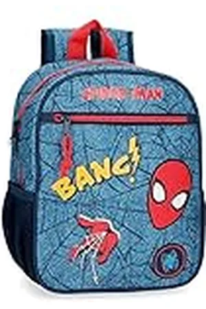 Marvel Spiderman Denim Mochila pequeña 23x28x10 cms Poliéster 6,44L
