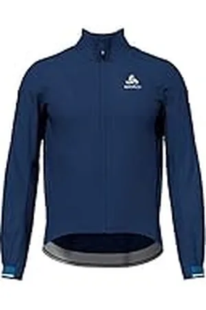 Odlo Jacke Zeroweight Dual Dry Chaqueta para Hombre, Color Azul, Medium
