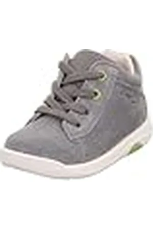 Superfit Lillo, Zapatos de Primera Caminata, Gris Claro Verde 2500, 26 EU Estrecho
