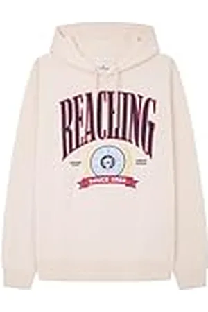 Springfield SPRINGFILED, Hombre, Sudadera Capucha Reaching, White Print, M