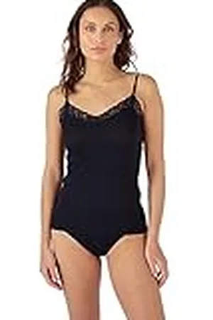 Damart Camisola de Encaje de Thermolactyl Sensitive Camiseta, , S para Mujer