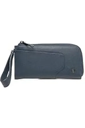 Piquadro Akron, Cartera de piel para Smartphone, apertura en forma de L