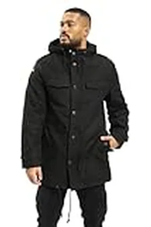 Brandit BW Parka Flag, color: black, size: 56