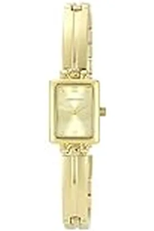 Anne Klein Reloj de pulsera dorado para mujer, 10/5404CHGB