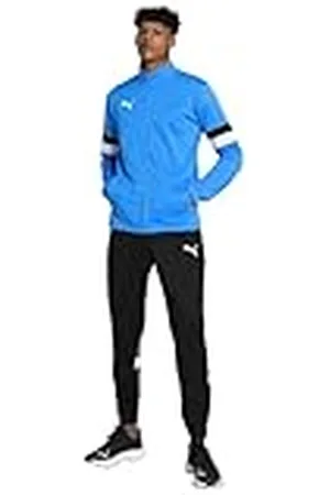 PUMA Chándal Teamrise, Ignite Blue Black, L para Hombre