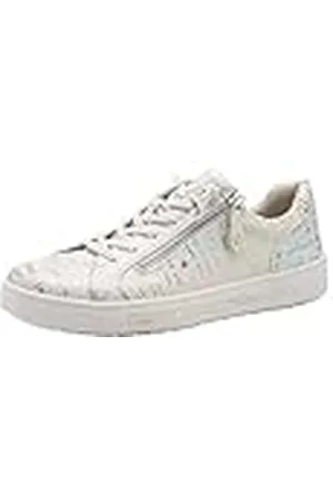 Jana Damen Sneaker Flach mit Reißverschluss Vegan, Zapatillas Mujer, , 42 EU