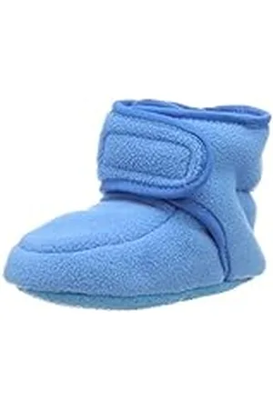 Playshoes Zapatillas para Niños Pequeños, Zapatos para Gatear, Unisex niños, Turquesa (Blue Aqua 23), 16/17 EU