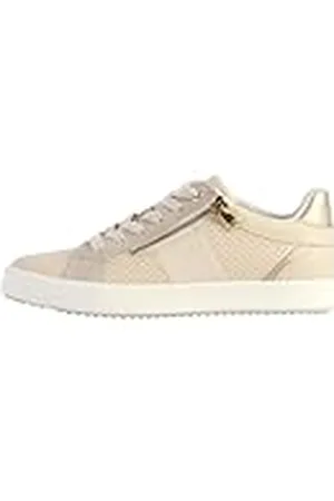 Geox D BLOMIEE E, Zapatillas Mujer, Papyrus/Lt Sand, 41 EU