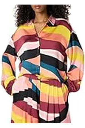 THE DROP Blusa para Mujer, Manga Romántica, , L