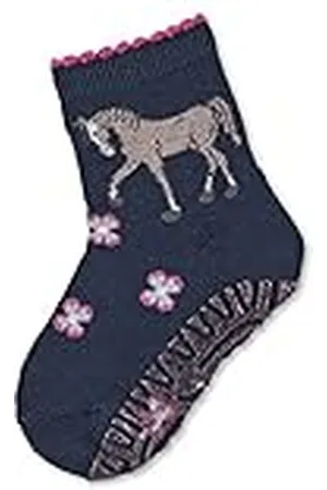 Sterntaler Chaussettes AntidÃrapantes Avec Paillettes Air Cheval Calcetines Casual, , 26 para Niñas