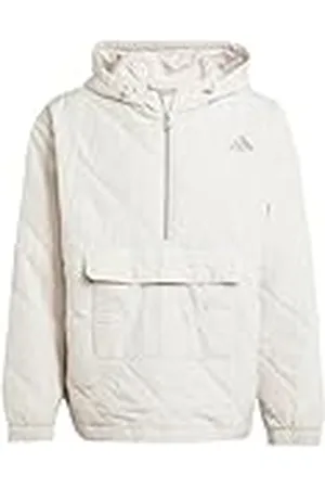adidas Hombre MERCEDES - AMG PETRONAS FORMULA ONE TEAM PREMIUM SWEAT JACKET MEN, Wonder Alumina/Putty Beige, L