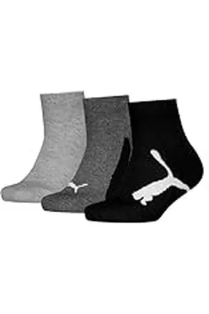 PUMA Bwt Recycled Cotton Quarter Calcetín, , 27-30 (Pack de 3) Unisex niños