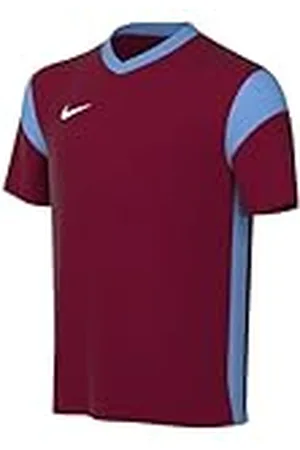 Nike Unisex Niños Camiseta de Fútbol de Manga Corta Y Nk Df Prk Drb III Jsy Ss, Team Rojo, Universidad Azul y Blanco, CW3833-677, M