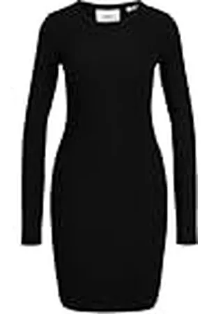JJXX Jxforest Str LS Rib Short Dress Jrs Sn Vestido, , S para Mujer