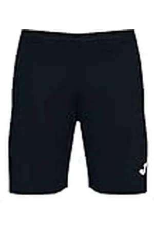 Joma Bermuda Open III Negro - Naranja flúor