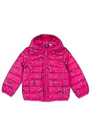 chicco Giubbino con cappuccio e zip, Niñas, Fuxia, 3A, Diseñado en Italia