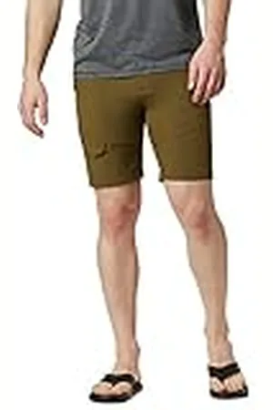 Columbia Maxtrail Short Pantalón Corto, Hombre, Green, 32