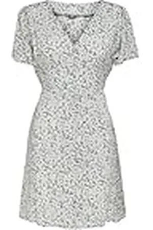 ONLY Onlevida S/S Short Dress Wvn Noos Vestido, , Medium para Mujer