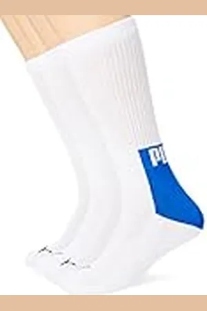 PUMA Men Logo Block Crew Sock 4P Calcetines, , 43/46 para Hombre