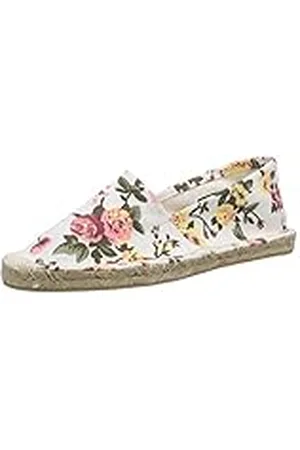 Pieces® Haisha-Espadrillos con diseño de Flores, Color, Alpargatas Mujer, , 38 EU