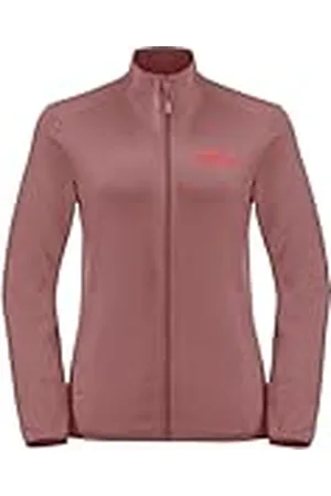 Jack Wolfskin KOLBENBERG FZ W Chaqueta, Mineral Red, XXL para Mujer