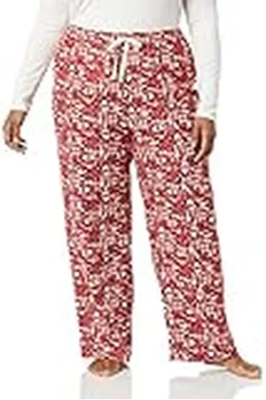 Amazon Pantalón de pijama de franela para dormir - colores interrumpidos Mujer, , XXL