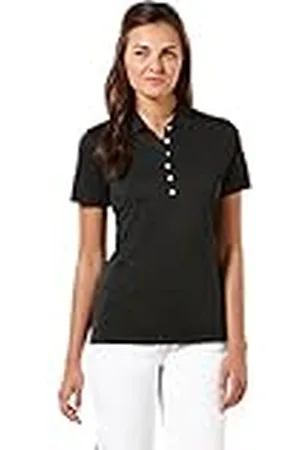 Callaway De Golf para Mujer Polo de Manga Corta piqué Abierto de Malla Camiseta - CGW437, Small