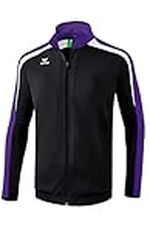 Erima GmbH Liga 2.0 Chaqueta de Entrenamiento, Hombre, Negro/Violeta/Blanco, 3XL