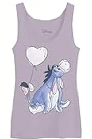 Marvel Womarcotk011 Camiseta sin Mangas, Lila, S para Mujer