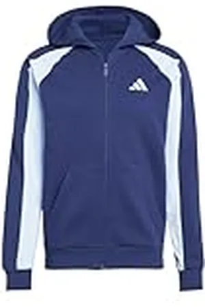 adidas Hombre Seasonal Essentials Colorblock Full-Zip Hoodie, , S