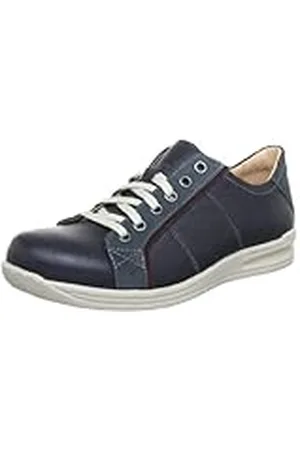 Jomos Maryland 3 805202-268-8023 - Zapatos de Cordones de Cuero para Mujer, Color Azul, Talla 44