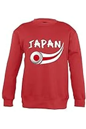 Supportershop – 4 Sweatshirt Japón 4 Mixta niño, , FR: S (Talla Fabricante: 4 años)