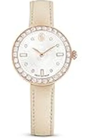 Swarovski Reloj Certa, Fabricado en Suiza, Correa de Piel, , Acabado Tono Oro Rosa