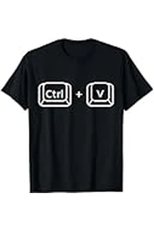 Generic Regalo para el día del padre Ctrl C & Ctrl V Dad & Baby Matching New Dad Camiseta