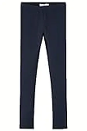 NAME IT Nkfdavina Solid Swe Legging BRU N Noos Leggings, , 128 para Niñas