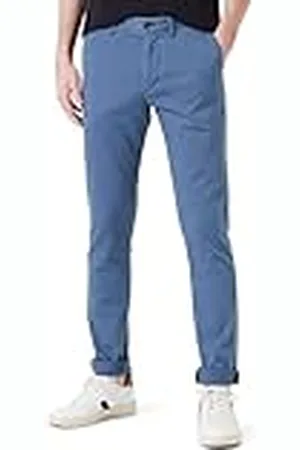 Tommy Hilfiger Chino Bleecker Structure Gmd MW0MW33910 Pantalones de Tejido, , 32W / 34L para Hombre