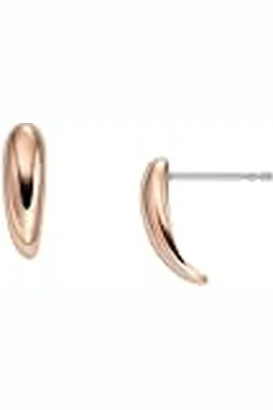 Skagen Mujer Pendientes de acero inoxidable con cierre a presión, Rosa Coral