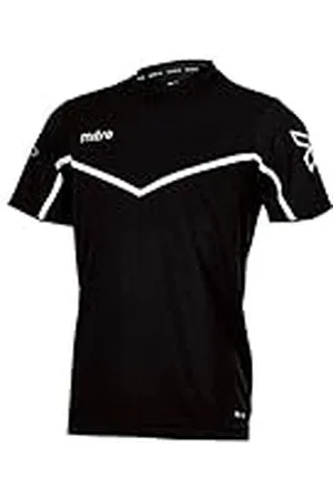 Mitre Kids Primero Football Training T-shirt - Black/White, Medium