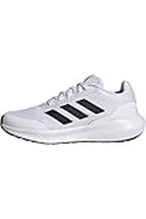 adidas RunFalcon 3 Lace Shoes, Zapatillas para Correr, Cloud White/Core Black/Cloud White, 28 EU