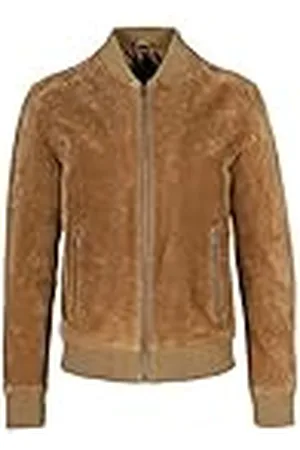 Freaky Nation Ted-fn Chaqueta de Cuero, , M para Hombre
