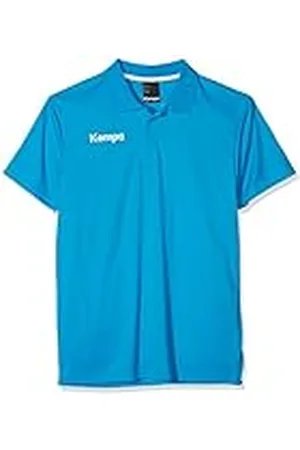 Kempa Poly Polo, Camiseta para Niños, Azul (blue), 140