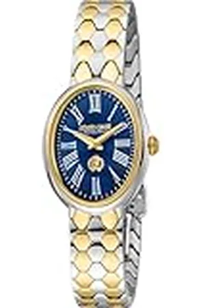 Roberto Cavalli Reloj Analógico para Mujeres de Cuarzo con Correa en Acero Inoxidable RV1L196M0081