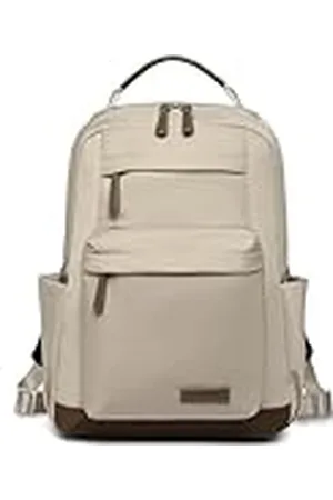 MISS LULÙ Mochila para Mujeres para Portátil de 13 Pulgadas, Mochila Impermeable para Universidad, Trabajo y Viajes