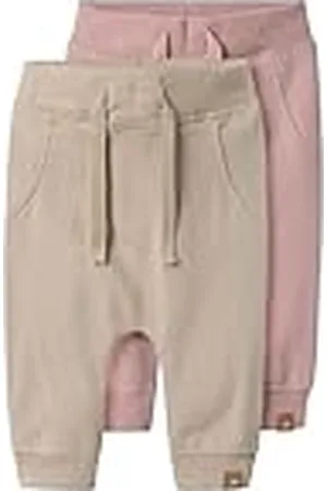 NAME IT NBNTAKKI 2P Sweat Pant Noos, Pantalones Deportivos Bebé Unisex,